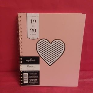 Pink At A Glance Planner